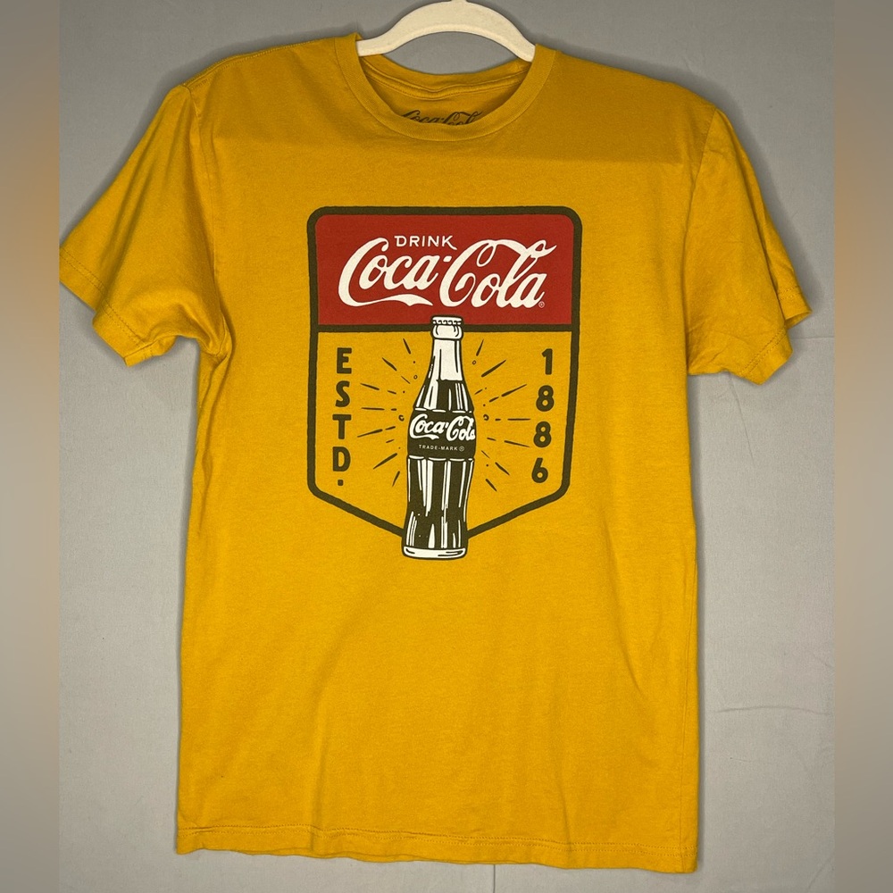 Coca Cola Short Sleeve Yellow Tee